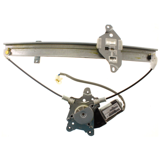 2002-2007 Mitsubishi Lancer DE/ES/LS/LS Diamond/OZ Rally/Ralliart/SE/Sportback/Sportback Ralliart Rear Driver Side Window Regulator W/Power Windows W/O Motor - MI1550103-Partify-Painted-Replacement-Body-Parts