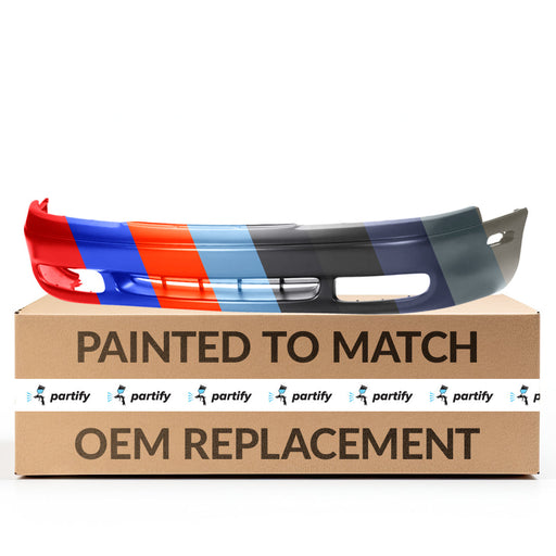 1993-1997 Mazda 626 CAPA Certified Front Bumper Cronos - MA1000113C-Partify-Painted-Replacement-Body-Parts