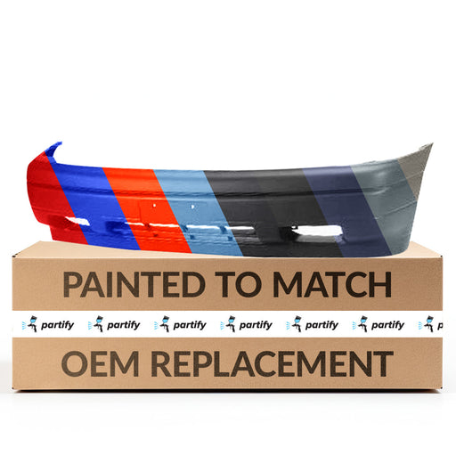 1989-1995 Mazda MPV CAPA Certified Front Bumper W/ Strip - MA1000130C-Partify-Painted-Replacement-Body-Parts