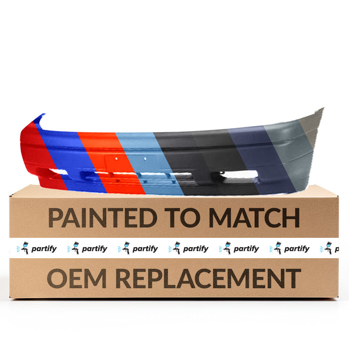 1989-1995 Mazda MPV CAPA Certified Front Bumper W/ Strip Finished - MA1000149C-Partify-Painted-Replacement-Body-Parts