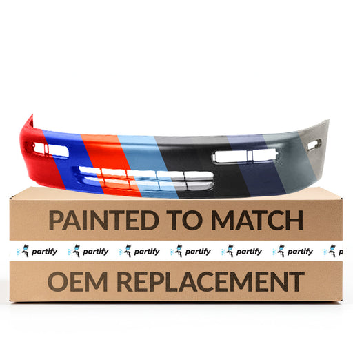 1995-1996 Mazda Protege Front Bumper - MA1000151-Partify-Painted-Replacement-Body-Parts