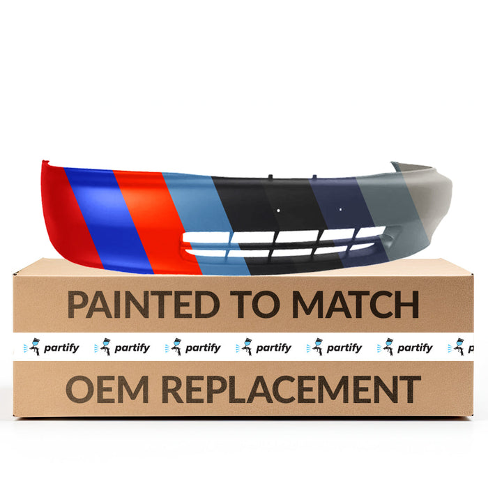 1997-1998 Mazda Protege Front Bumper - MA1000156-Partify-Painted-Replacement-Body-Parts