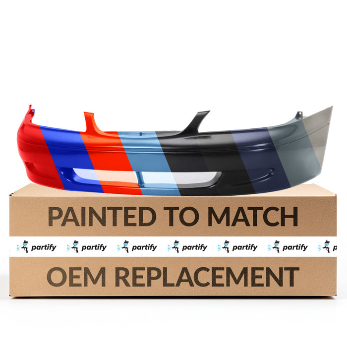 1998-1999 Mazda 626 CAPA Certified Front Bumper Matte - MA1000167C-Partify-Painted-Replacement-Body-Parts