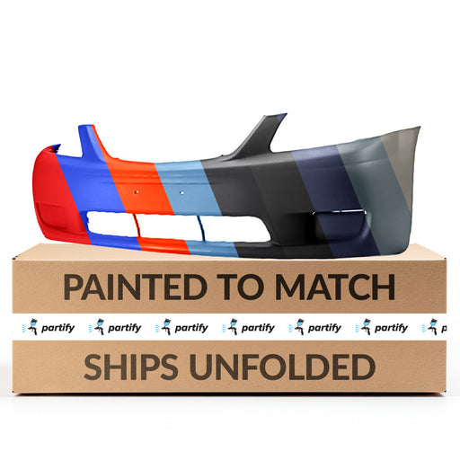 2000-2001 Mazda MPV CAPA Certified Front Bumper Dark Gray - MA1000179C-Partify-Painted-Replacement-Body-Parts