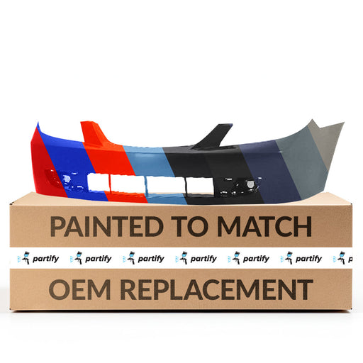 2001-2003 Mazda Protege CAPA Certified Front Bumper W/O Mp3 Package 4 Door Sedan - MA1000189C-Partify-Painted-Replacement-Body-Parts