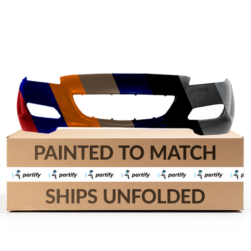 2004-2008 Mazda RX8 Front Bumper Without Head Light Washer Holes - MA1000192-Partify-Painted-Replacement-Body-Parts