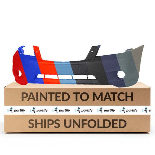 2005-2006 Mazda Tribute Front Bumper - MA1000201-Partify-Painted-Replacement-Body-Parts