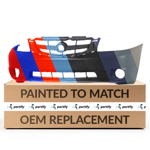 2001-2004 Mazda Tribute Front Bumper W/O Fog Lamp Holes Cut If Needed d - MA1000202-Partify-Painted-Replacement-Body-Parts