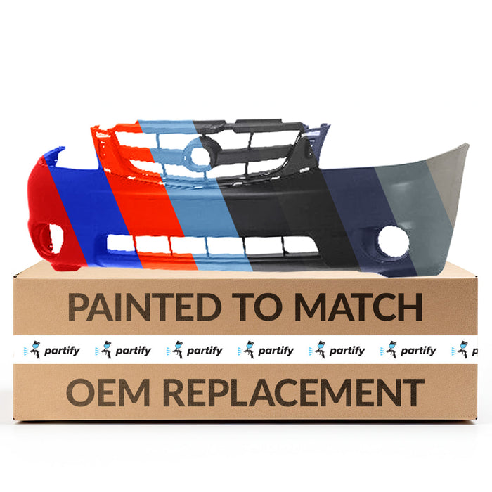 2001-2004 Mazda Tribute CAPA Certified Front Bumper W/O Fog Lamp Holes Cut If Needed d - MA1000202C-Partify-Painted-Replacement-Body-Parts