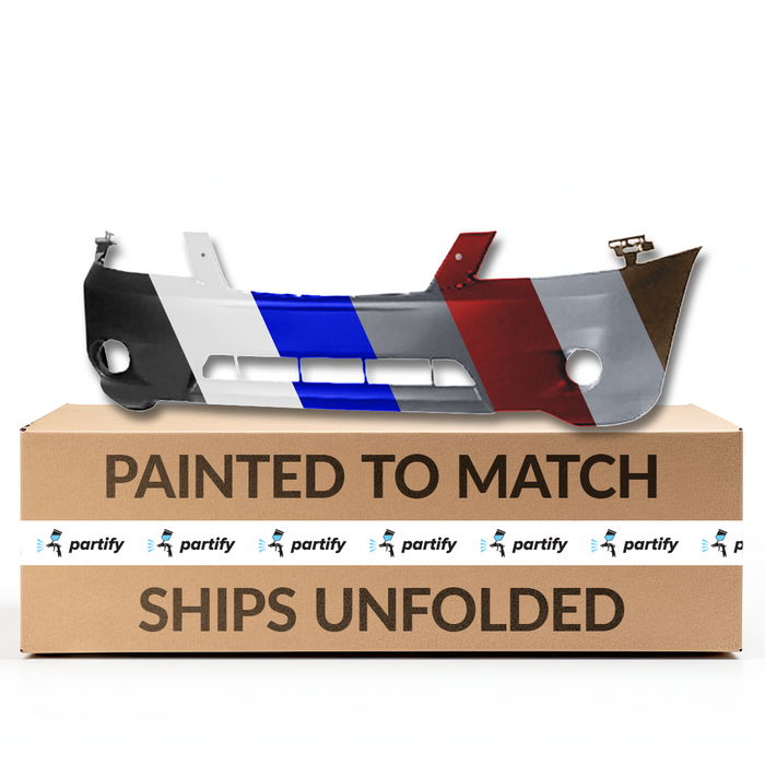 2005-2006 Mazda Tribute Front Bumper - MA1000208-Partify-Painted-Replacement-Body-Parts