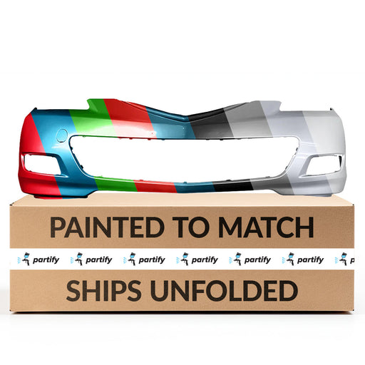 2007-2009 Mazda Mazda 3 Hatchback Front Bumper Without Turbo - MA1000213-Partify-Painted-Replacement-Body-Parts