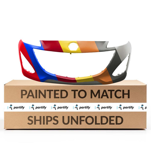 2012-2017 Mazda Mazda 5 Front Bumper - MA1000234-Partify-Painted-Replacement-Body-Parts