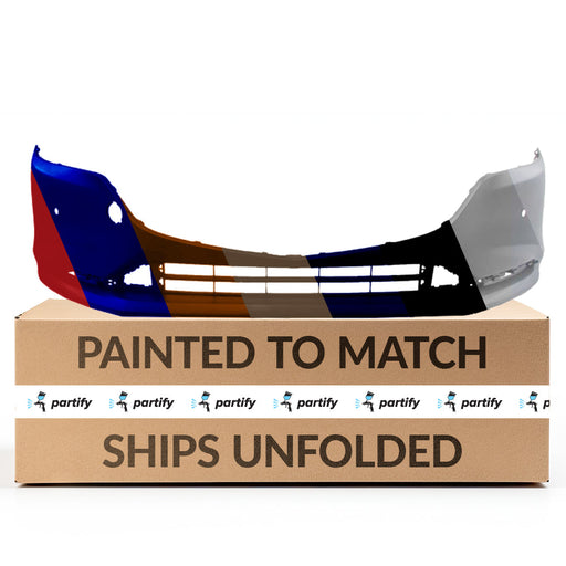 2018-2021 Mazda Mazda 6 Front Bumper With Sensor Holes - MA1000249-Partify-Painted-Replacement-Body-Parts