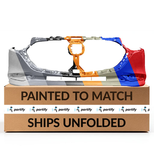 2019-2025 Mazda Mazda 3 Mexico Front Bumper Without Sensor Holes - MA1000254-Partify-Painted-Replacement-Body-Parts