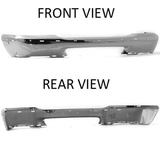 1999-2000 Mazda B2500/B3000/B4000 Front Bumper Face Bar Bright From 8/98 - MA1002131-Partify-Painted-Replacement-Body-Parts