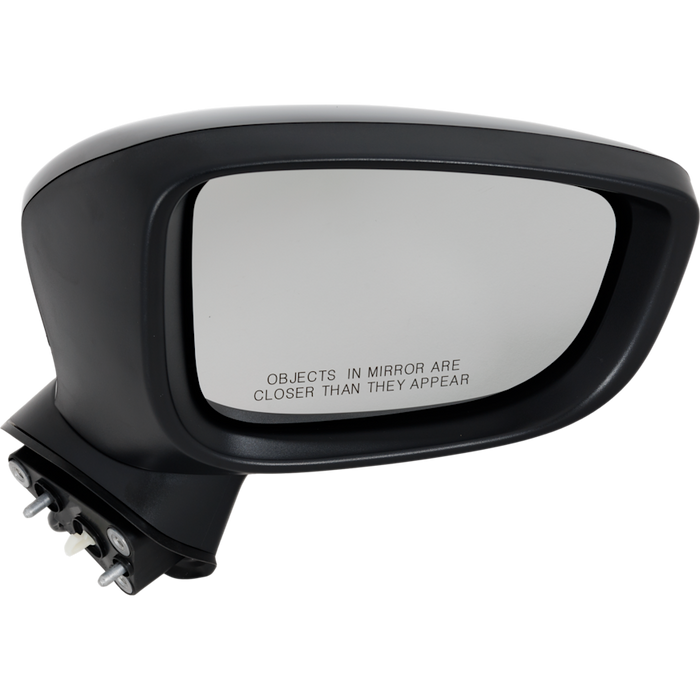 2017-2018 Mazda 3 Passenger Side Door Mirror Mexico Built W/O S/Lamp W/O Bsd W/Cover Assembly - MA1321228-Partify-Painted-Replacement-Body-Parts