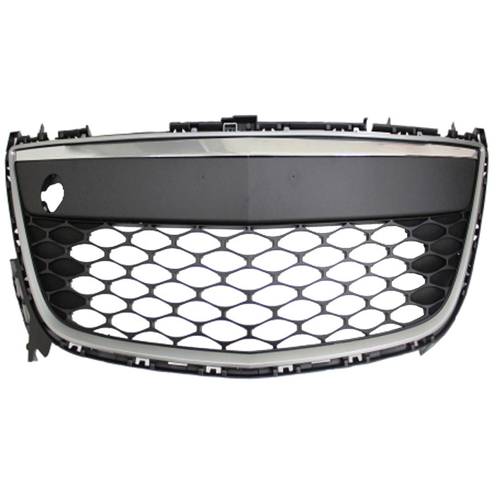 2010-2012 Mazda CX-7 Front Bumper Grille W/Fog Lamps Assembly - MA1036120-Partify-Painted-Replacement-Body-Parts