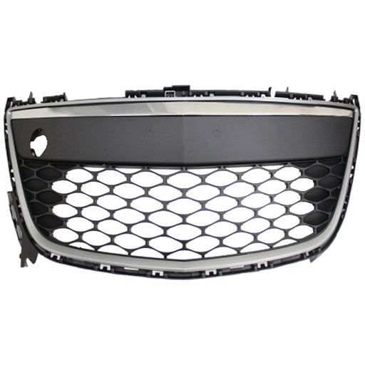 2010-2012 Mazda CX-7 Front Bumper Grille W/Fog Lamps Assembly - MA1036120-Partify-Painted-Replacement-Body-Parts