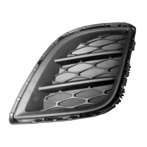 2010-2012 Mazda CX-7 Front Driver Side Bumper Insert Fog Lamp Opening Cover W/O Fog Lamps - MA1038117-Partify-Painted-Replacement-Body-Parts