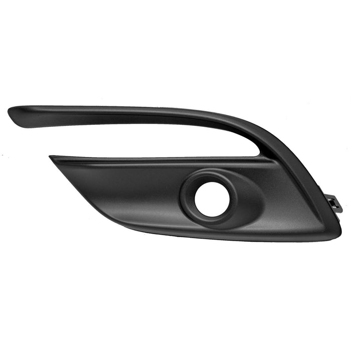 2017-2018 Mazda 3 Front Driver Side Bumper Insert Fog Lamp Bezel Mexico Built W/Fog Lamps - MA1038135-Partify-Painted-Replacement-Body-Parts