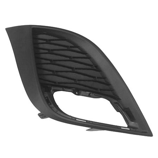 2010-2011 Mazda 3 Front Passenger Side Bumper Insert Fog Lamp Hole Cover 2.5L L4/2L L4 - MA1039106-Partify-Painted-Replacement-Body-Parts