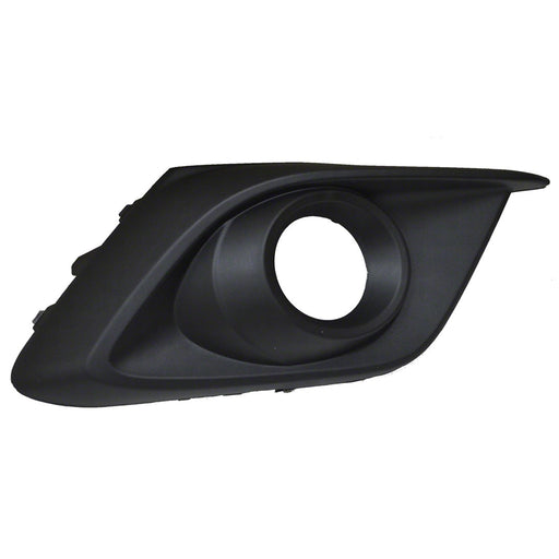 2014-2016 Mazda 3 Front Passenger Side Bumper Insert Fog Lamp Bezel W/Fog Lamps - MA1039123-Partify-Painted-Replacement-Body-Parts