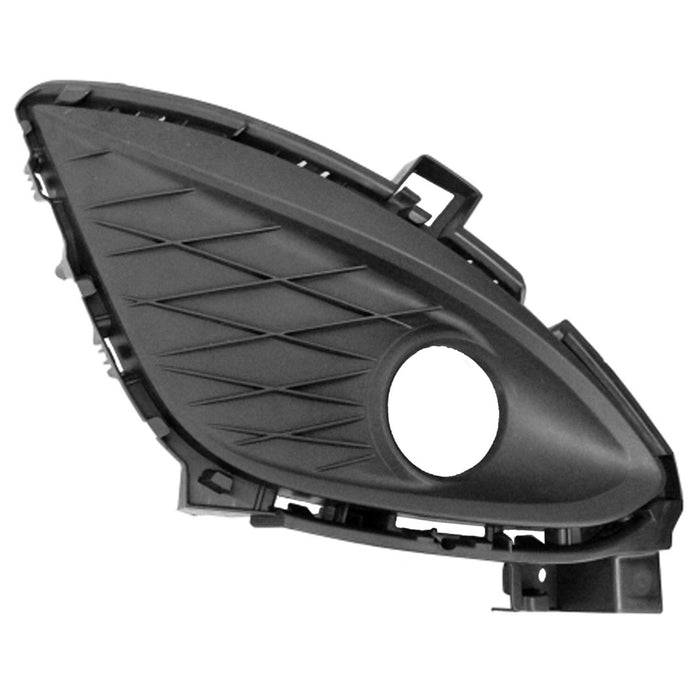 2012-2017 Mazda 5 Front Passenger Side Bumper Insert Fog Lamp Bezel - MA1039129-Partify-Painted-Replacement-Body-Parts