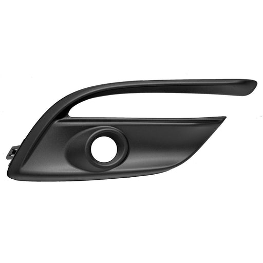 2017-2018 Mazda 3 Front Passenger Side Bumper Insert Fog Lamp Bezel Mexico Built W/Fog Lamps - MA1039135-Partify-Painted-Replacement-Body-Parts