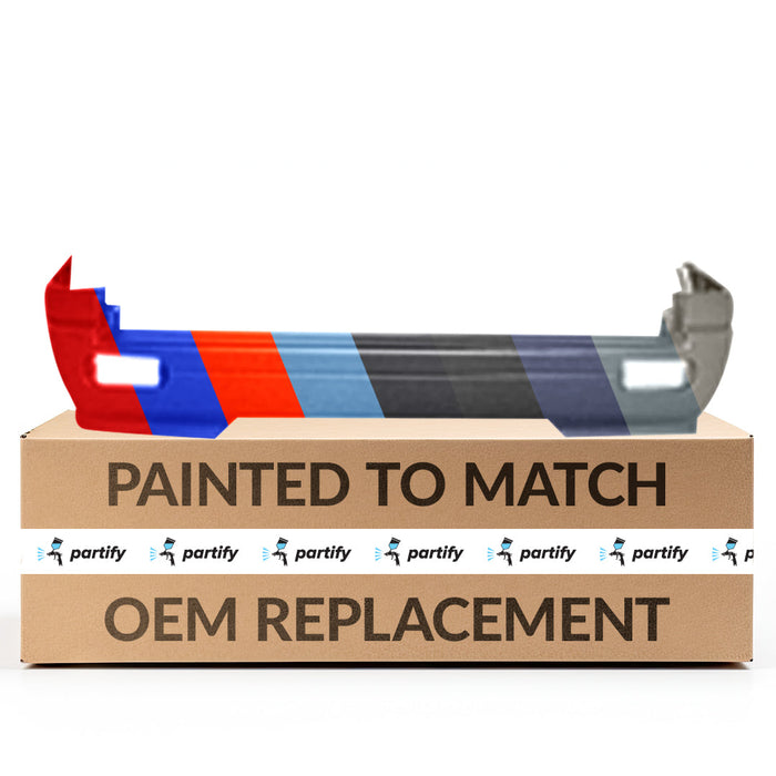 1989-1995 Mazda MPV Rear Bumper W/O Strip - MA1100133-Partify-Painted-Replacement-Body-Parts