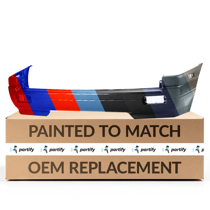 1989-1995 Mazda MPV Rear Bumper W/ Strip - MA1100134-Partify-Painted-Replacement-Body-Parts