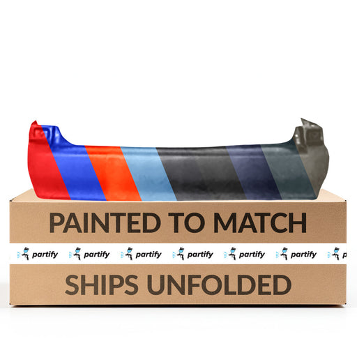 1996-1998 Mazda MPV ES CAPA Certified Rear Bumper - MA1100140C-Partify-Painted-Replacement-Body-Parts