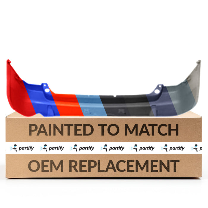 2001-2004 Mazda Tribute ES/LX Rear Bumper - MA1100161-Partify-Painted-Replacement-Body-Parts