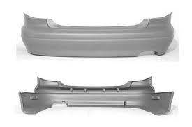 2001-2002 Mazda Millenia Rear Bumper W/1-Tone Paint - MA1100162-Partify-Painted-Replacement-Body-Parts