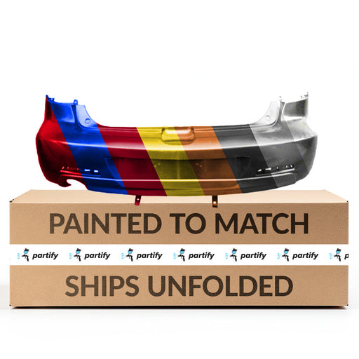 2004-2006 Mazda Mazda 3 Hatchback Rear Bumper - MA1100173-Partify-Painted-Replacement-Body-Parts