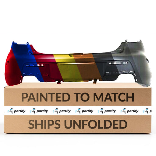 2007-2009 Mazda Mazda 3 Hatchback Rear Bumper - MA1100189-Partify-Painted-Replacement-Body-Parts