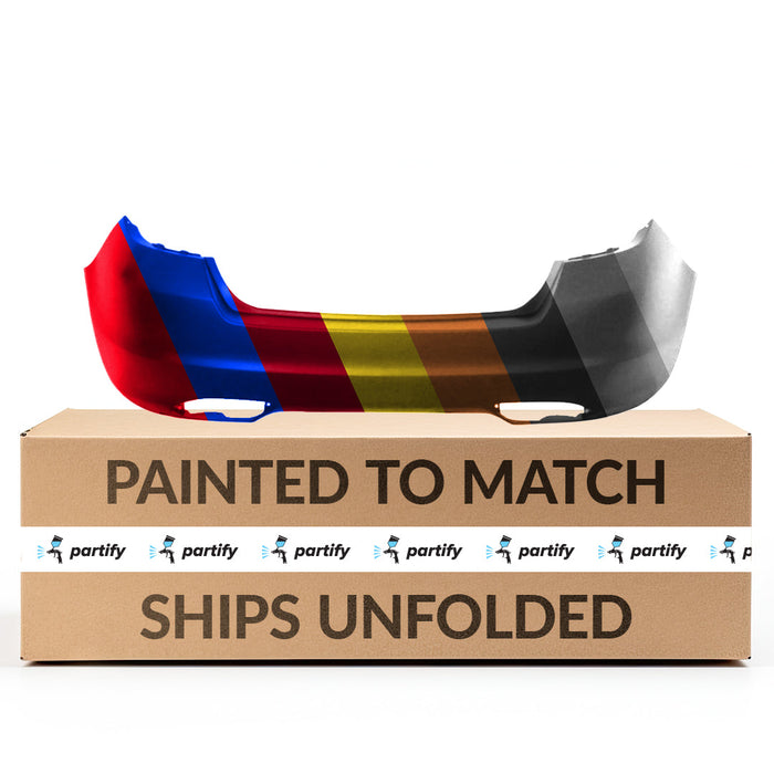 2009-2013 Mazda Mazda 6 3.7L Engine Rear Bumper - MA1100196-Partify-Painted-Replacement-Body-Parts