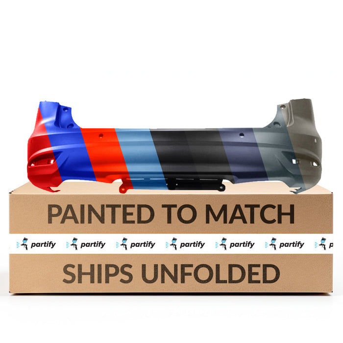 2013-2017 Mazda Mazda 5 Rear Bumper With Sensor Holes - MA1100212-Partify-Painted-Replacement-Body-Parts