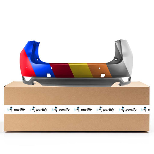 2019-2021 Mazda CX-5 Rear Bumper With Sensor Holes - MA1100229-Partify-Painted-Replacement-Body-Parts