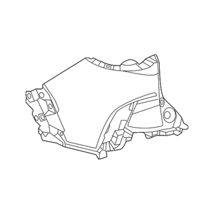 Rear Passenger Side Bumper image
