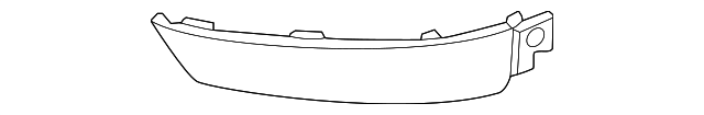 Mazda CX-90 Lower Moulding Rear Bumper Molding - MA1146101