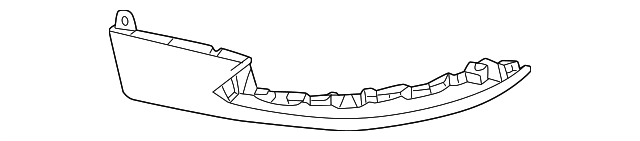 Mazda CX-90 Rear Bumper Molding - MA1146102