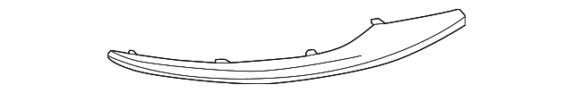 Mazda CX-90 Lower Moulding Rear Bumper Molding - MA1147101