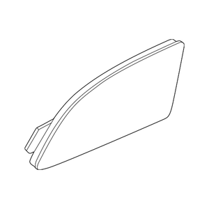 Rear Driver Side Bumper Reflector image