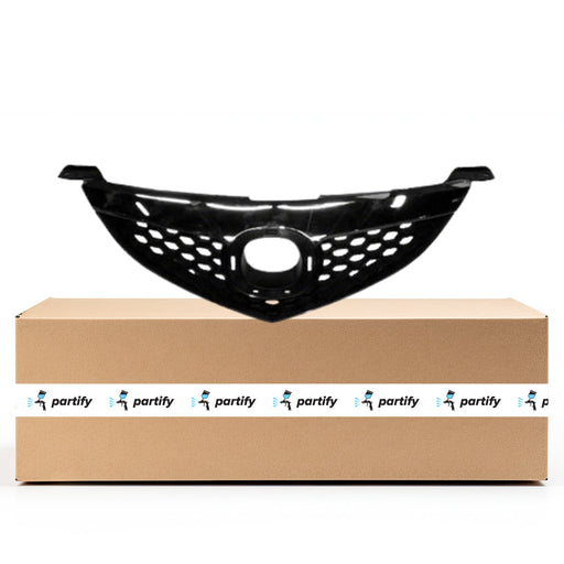 2007-2009 Mazda 3 CAPA Certified Grille Assembly Turbocharged Hatchback - MA1200198C-Partify-Painted-Replacement-Body-Parts