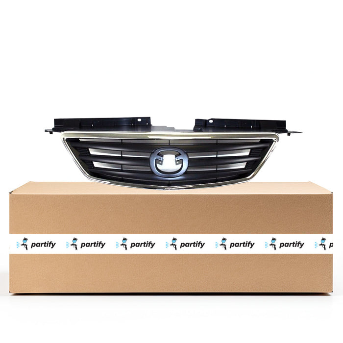 2004-2006 Mazda MPV CAPA Certified Grille W/Rocker Moldings Assembly - MA1200201C-Partify-Painted-Replacement-Body-Parts