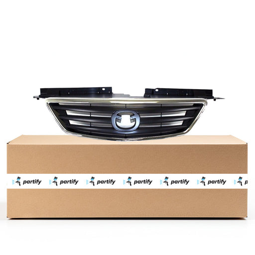 2004-2006 Mazda MPV CAPA Certified Grille W/Rocker Moldings Assembly - MA1200201C-Partify-Painted-Replacement-Body-Parts