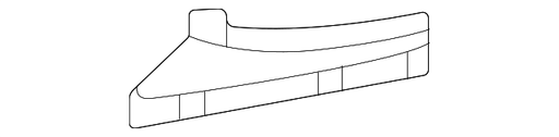 Mazda CX-30 Outer Bracket Grille Molding Retainer - MA1219103