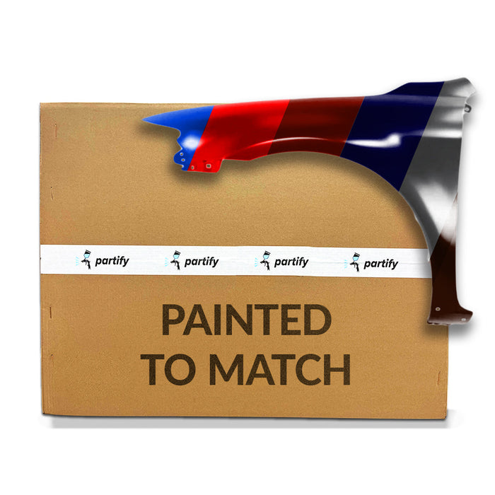 2003-2008 Mazda Mazda 6 Driver Side Fender With Spoiler Holes - MA1240148-Partify-Painted-Replacement-Body-Parts