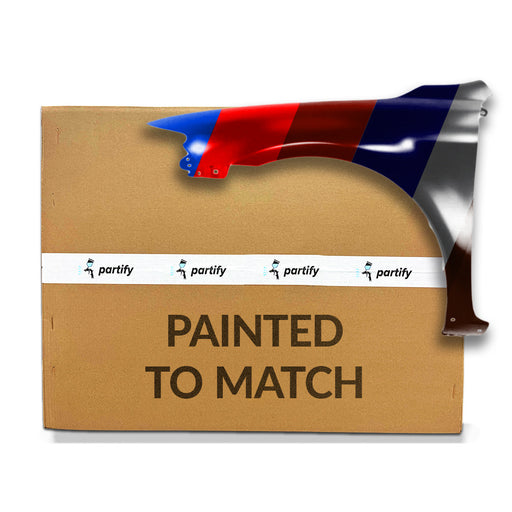 2003-2008 Mazda Mazda 6 Driver Side Fender With Spoiler Holes - MA1240148-Partify-Painted-Replacement-Body-Parts