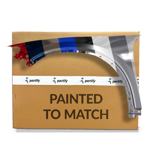 2016-2023 Mazda CX-9 Front CAPA Certified Driver Side Fender Aluminum - MA1240186C-Partify-Painted-Replacement-Body-Parts